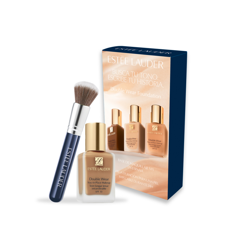 Double Wear Makeup Ivory Beige+brocha EdiciÓn Limitada