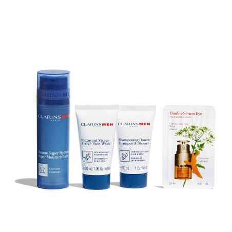 COFRE CLARINS MEN SUPER HIDRATACIÓN