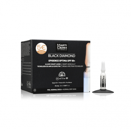 BLACK DIAMOND EPIGENCE OPTIMA SPF50 AMPOLLAS + 5€ DTO