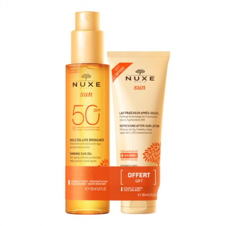 NUXE SUN HUILE SOLAIRE BRONZANTE + REGALO