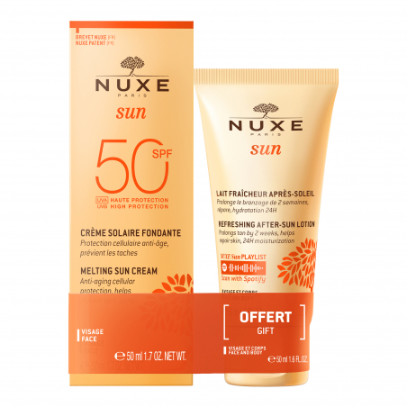 CRÈME SOLAIRE FONDANTE SPF 50 + REGALO