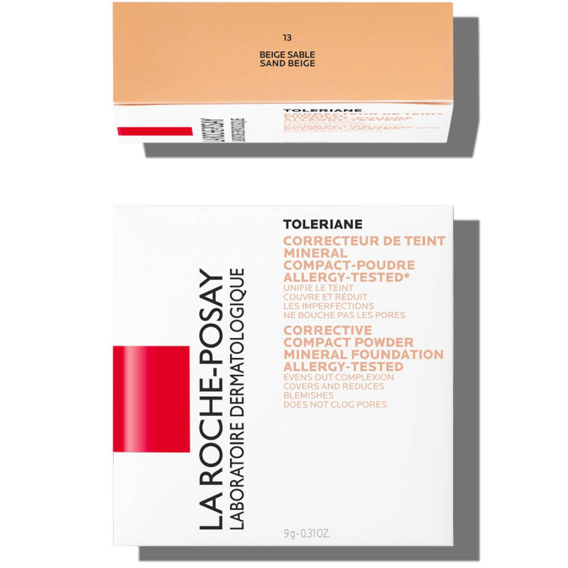 Toleriane Polvo Compacto Mineral La Roche Posay Tono 13