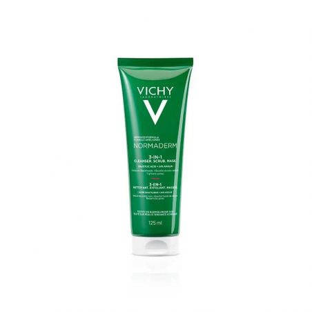 NORMADERM LIMPIADOR EXFOLIANTE MASCARILLA 3 EN 1 125ML