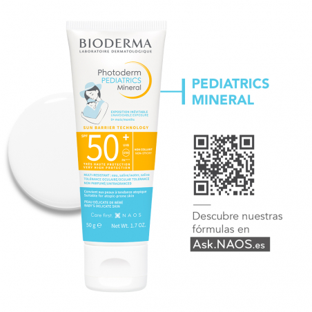 PHOTODERM PEDIATRICS MINERAL SPF 50+ 50GR