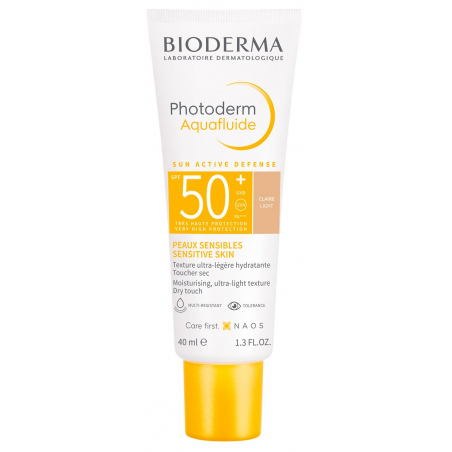 PHOTODERM MAX AQUAFLUIDO COLOR CLARO SPF 50+ UVA26 40ML