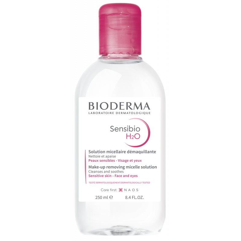 Sensibio h2o · agua micelar pieles sensible 250 ml
