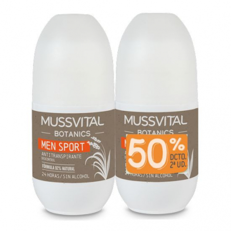 DESODORANTE MUSSVITAL BOTANICS SPORT MEN