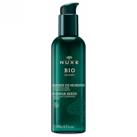 NUXE BIO AGUA MICELAR DESMAQUILLANTE SEMILLAS MORINGA 200 ML