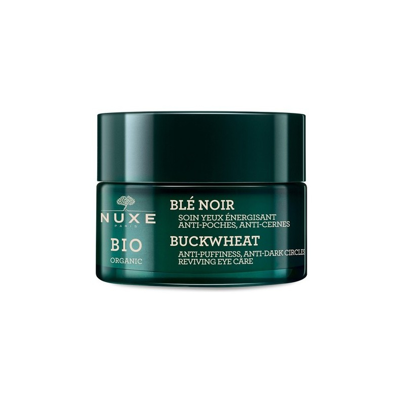 Nuxe bio tratamiento energizante para ojos trigo sarraceno bio 15ml