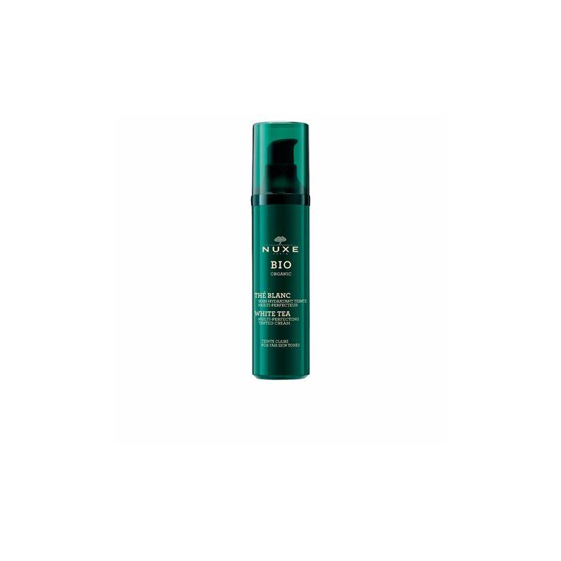 Nuxe bio tratamiento hidratante tono claro té blanco 50ml
