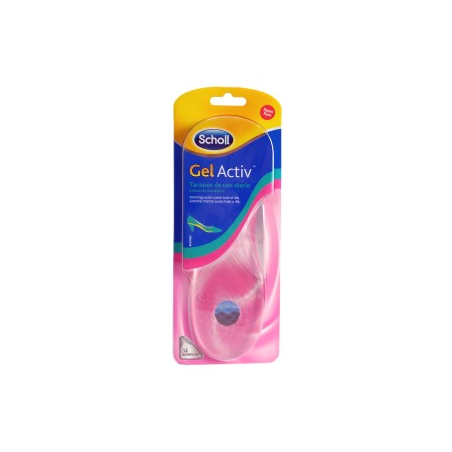 SCHOLL GEL ACTIV PLANTILLA MUJER  TACONES USO DIARIO