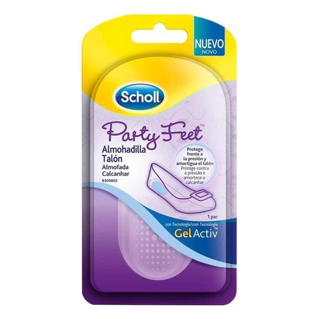 SCHOLL GEL ACTIV PARTY FEET ALMOHADILLA TALÓN