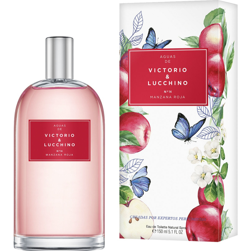 Aguas V&l Nº14 Manzana Roja Edt 150ml