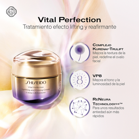 Shiseido Vital Perfection Uplifting And Firming Cream | Perfumería Júlia