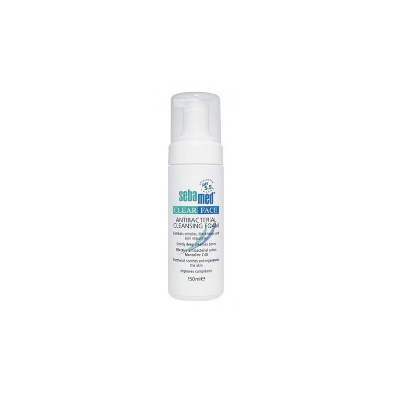 Clear Face Espuma Limpiadora Antibacteriana 150 Ml