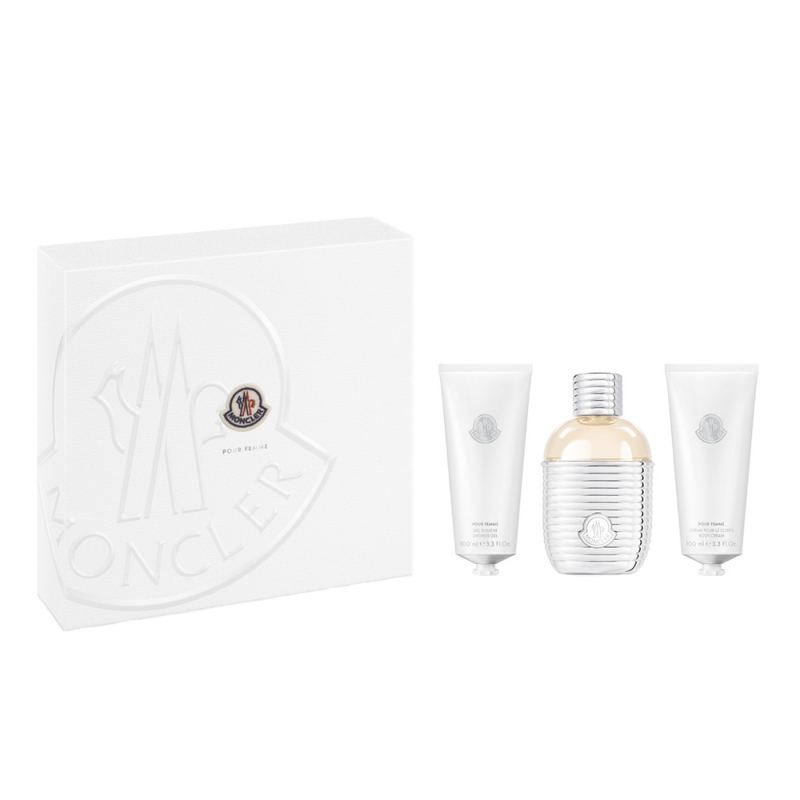 Moncler Femme Cofre Edp V100 Ml+ Gel 100 Ml + Bl 100 Ml