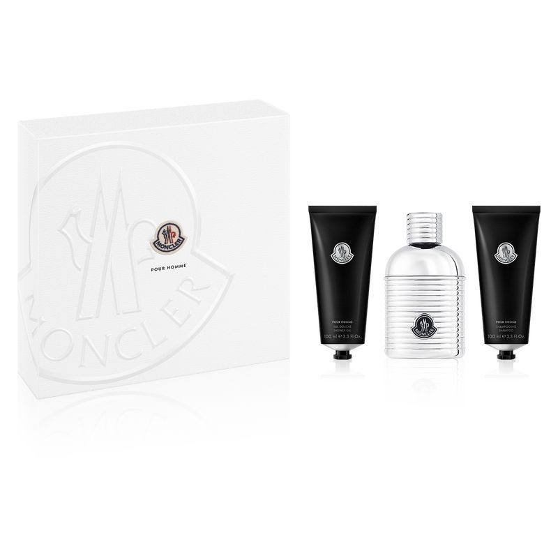 Moncler Homme Cofre Edp V100 Ml + Gel 100 Ml + Bl 100 Ml