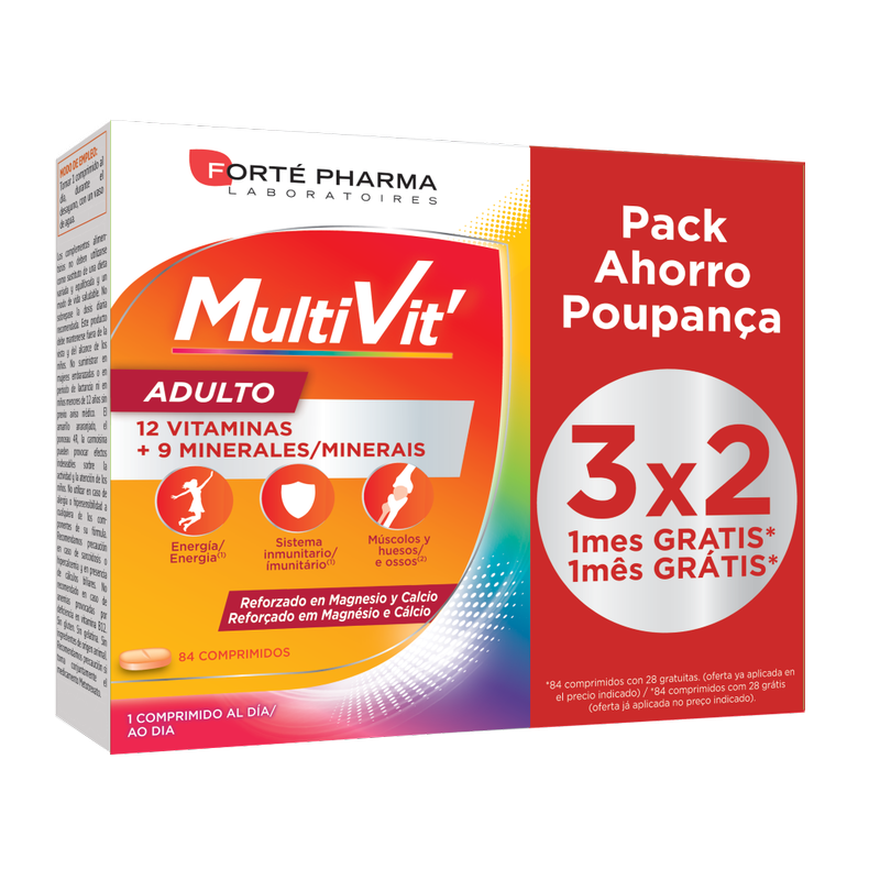Multivit Adulto 84 Comprimidos