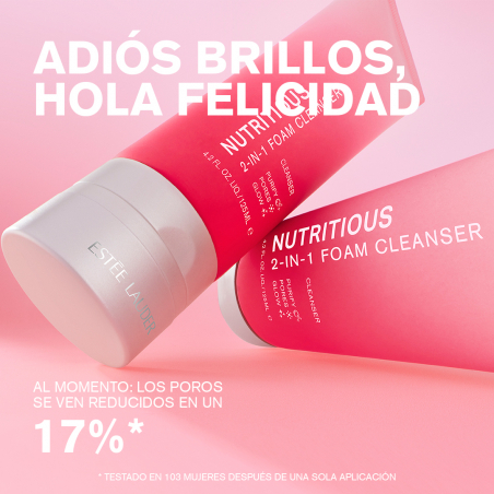 NUTRITIOUS ESPUMA LIMPIADORA 2 EN 1 FOAM CLEANSER