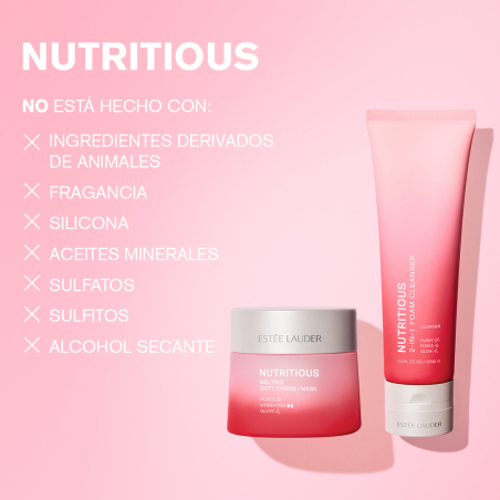 NUTRITIOUS ESPUMA LIMPIADORA 2 EN 1 FOAM CLEANSER