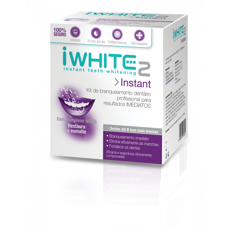 Iwhite 2 Kit Blanqueamiento Dental 10 Moldes