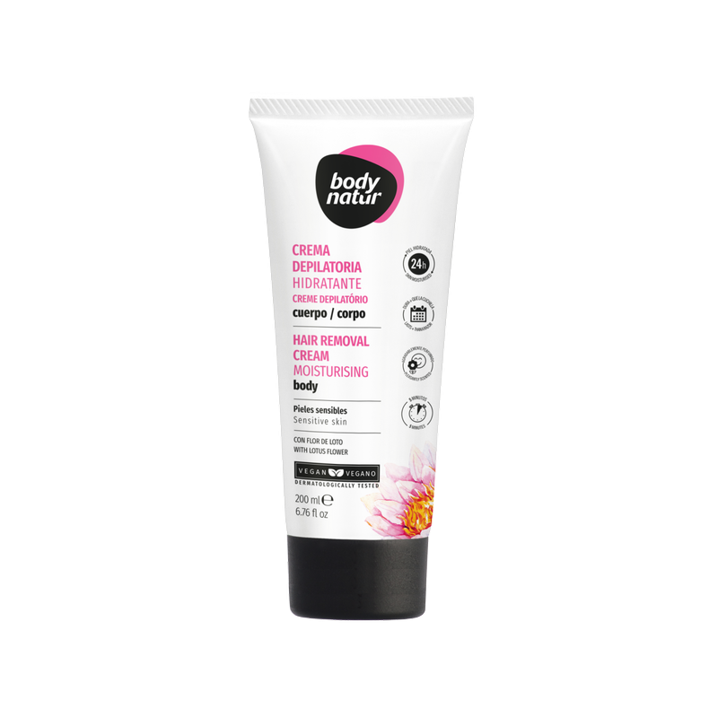 Crema Depilatoria Corporal Hidrantante Flor De Loto 200ml