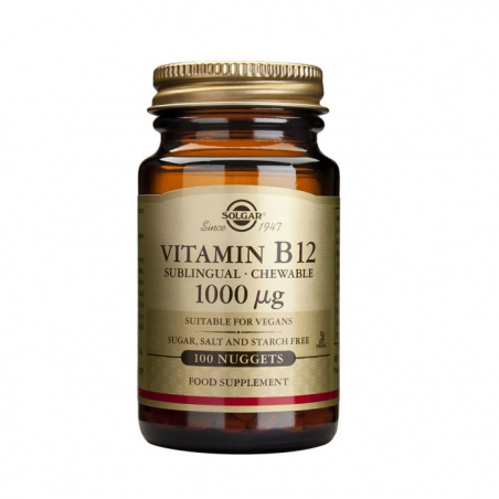 SOLGAR VITAMINA B12  1000 μg