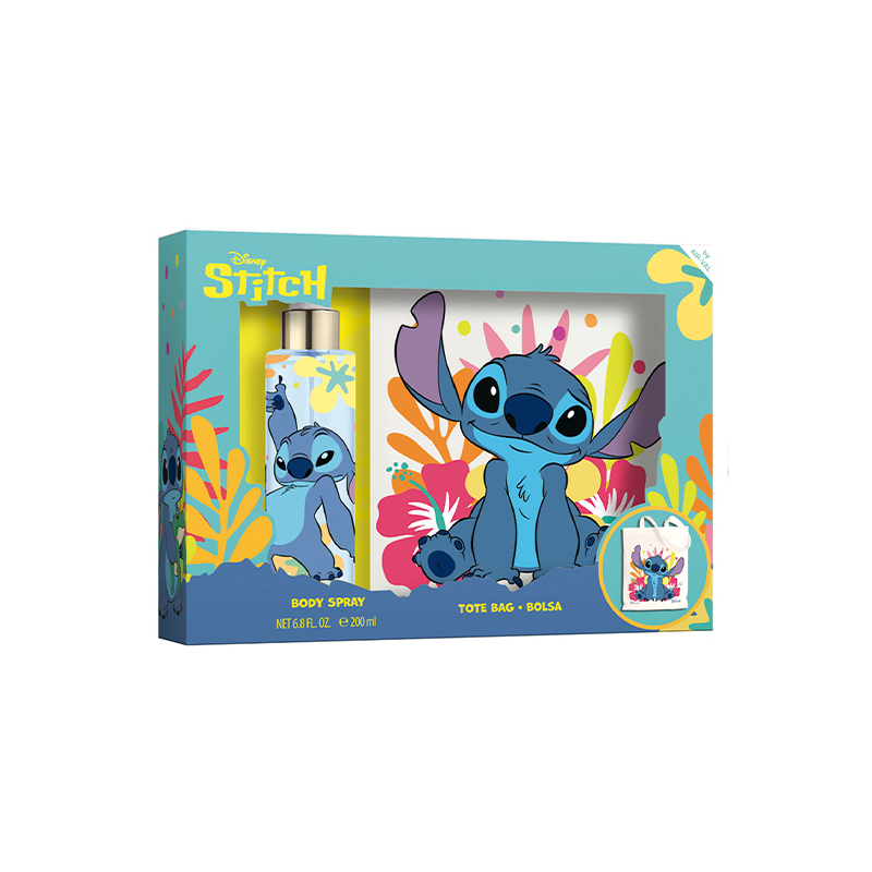 Stitch Estuche Colonia Corporal 200 Ml + Tote Bag