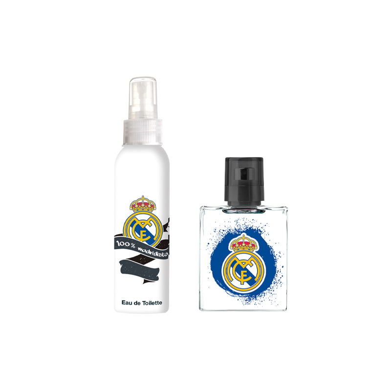 Real Madrid Neceser Edt 50 Ml + Colonia Corporal 100 Ml