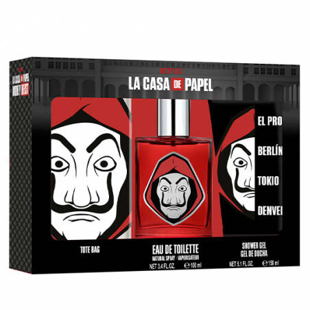 LA CASA DE PAPEL ESTUCHE EAU DE TOILETTE