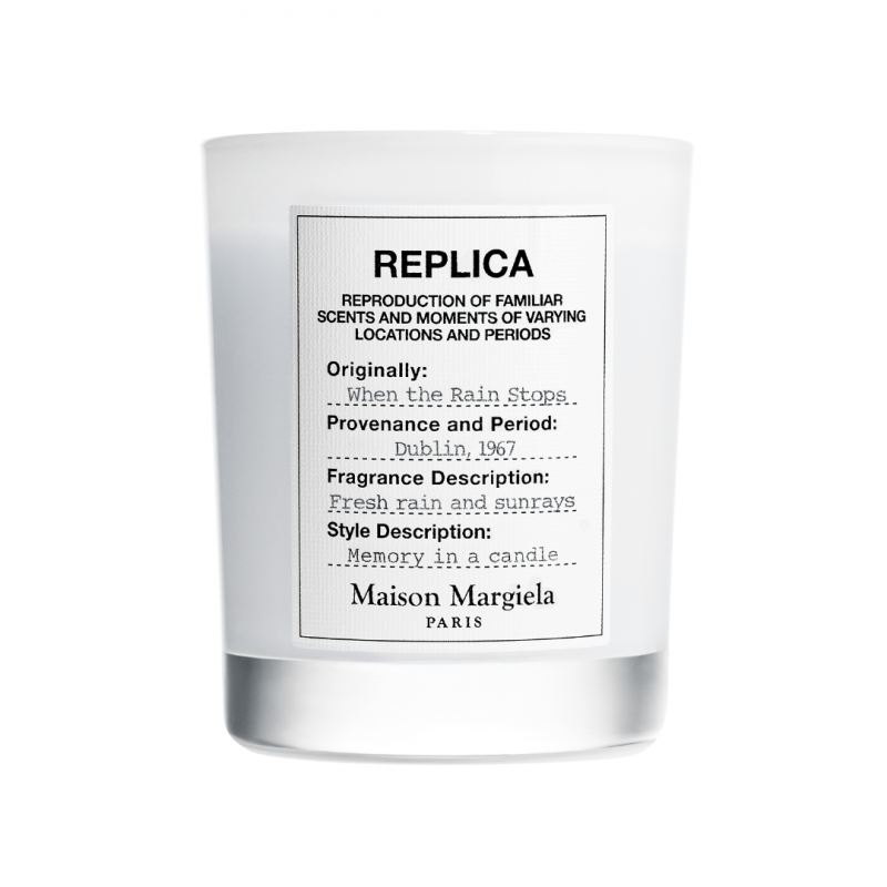 Replica When The Rain Candle 165gr