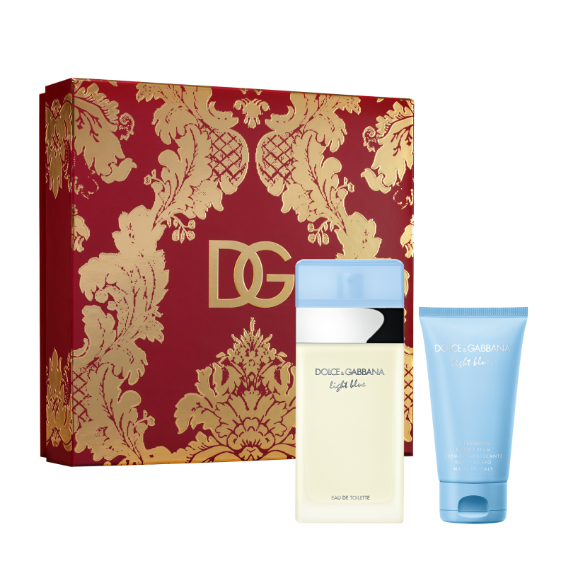Set Dg light Blue Edt 100ml+bc 50ml
