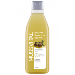 MUSSVITAL ESSENTIALS GEL BAÑO OLIVA
