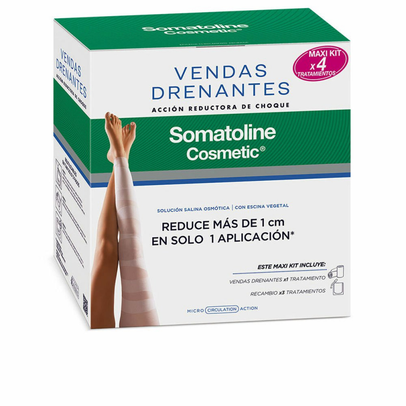Somatoline Cosmetic Drenante Vendas Kit AcciÓn Reductora De Choque