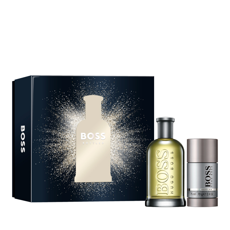 Set Boss Bottled Edt 100ml + Desodorante En Stick 75ml
