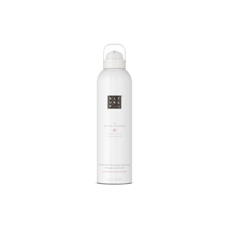 Sakura Foaming Shower Gel 200 Ml