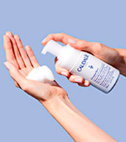 vinoperfect espuma micropeeling Caudalie