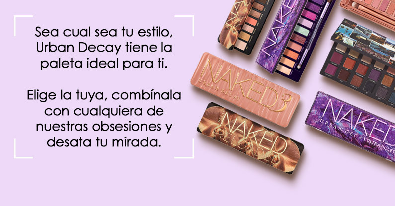 paletas de sombras Urban Decay