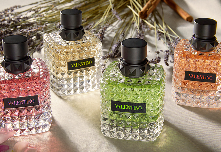 colección de perfumes Valentino