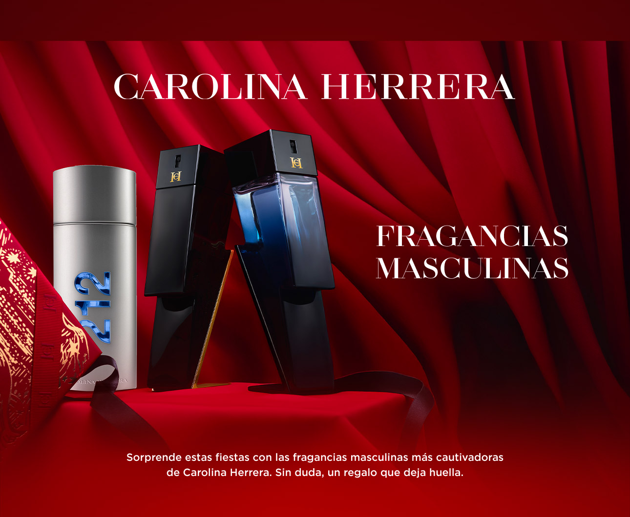 perfumes masculinos Carolina Herrera