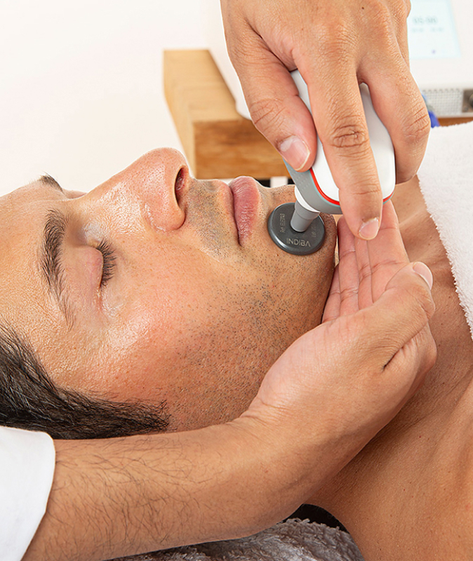 Servicio higiene facial profesional