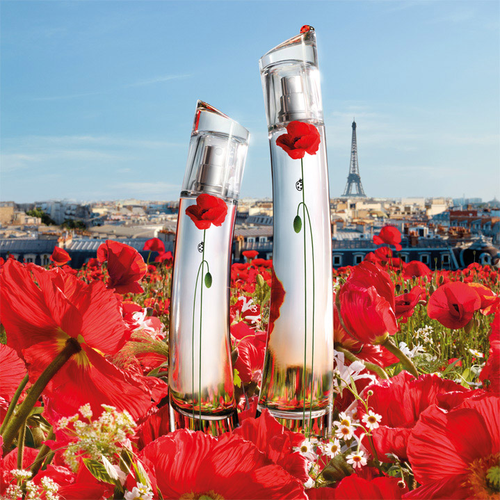Kenzo flower rojo japones shop