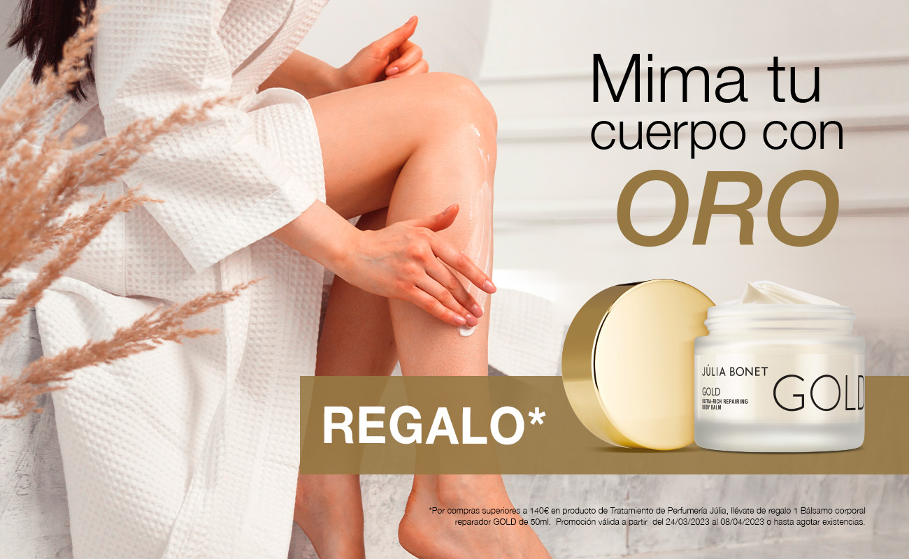 Mima tu cuerpo con oro Mima tu cuerpo con oro