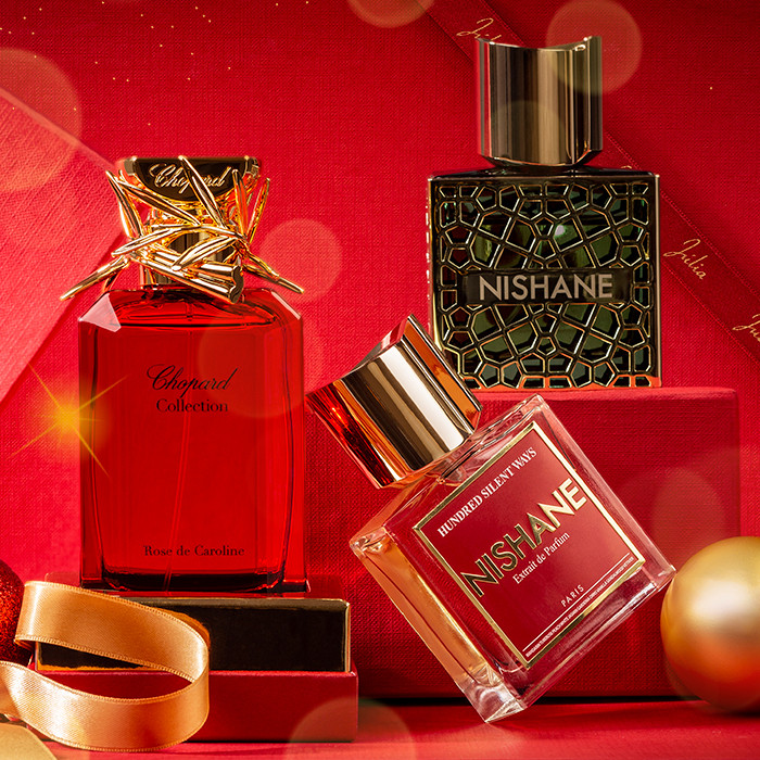 estuches de perfumes y perfumes Navidad