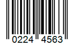 código de barras promocional